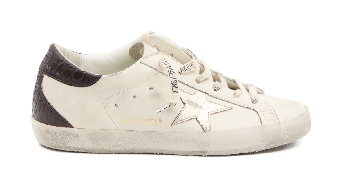 Golden Goose Platinum Burgundy