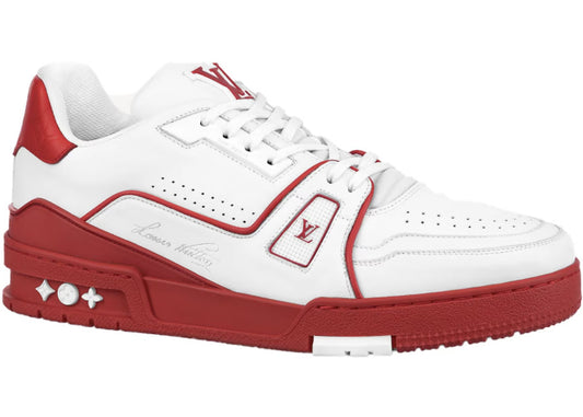 Louis Vuitton Trainer Blanco Rojo